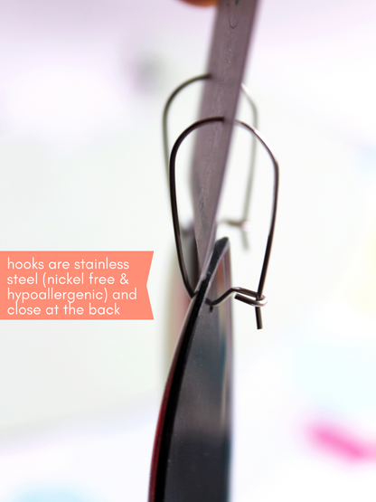 LOLA CONFETTI / statement funky earrings