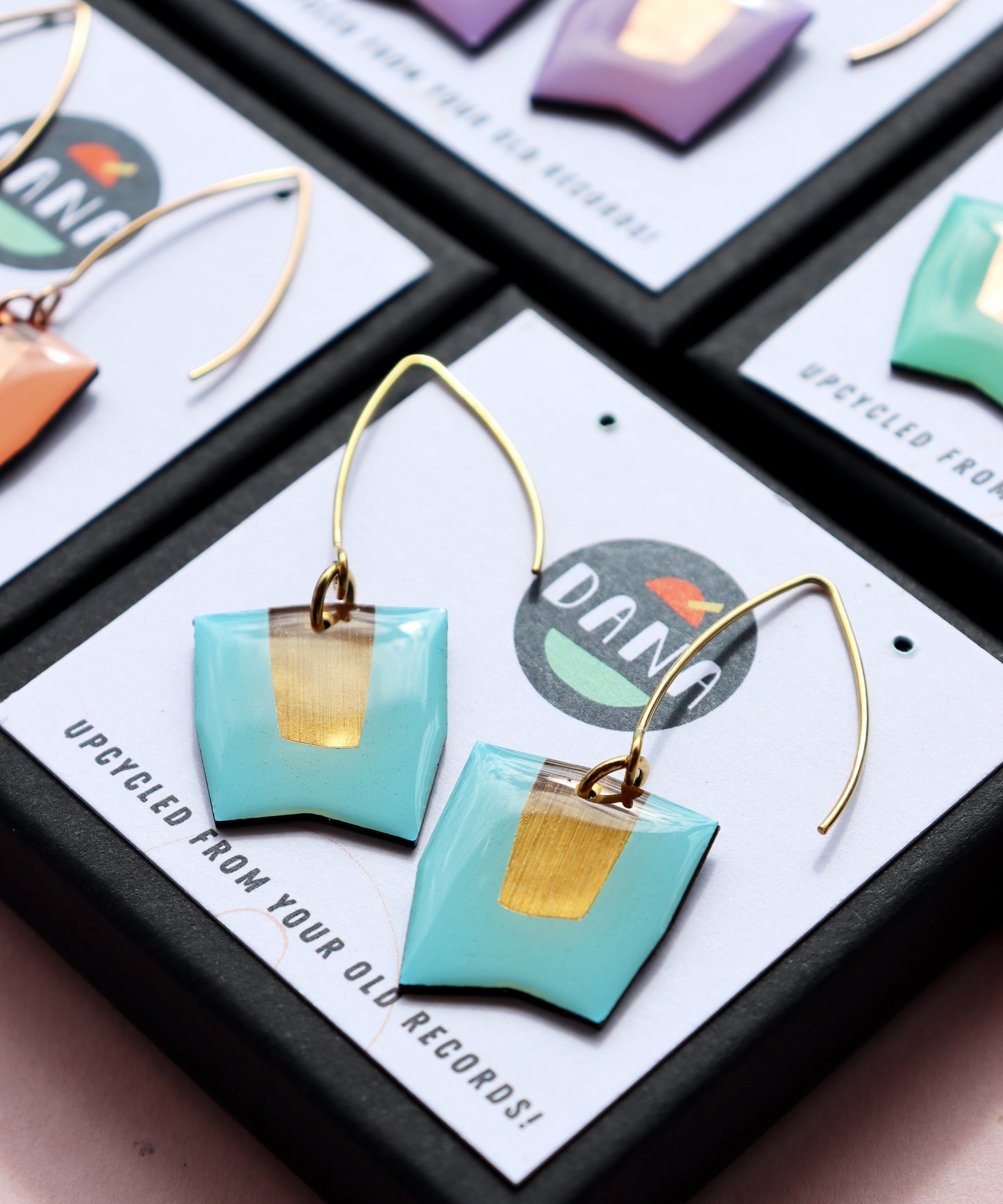 CONNIE in 8 colours with metallic detail / contemporary upcycled chic