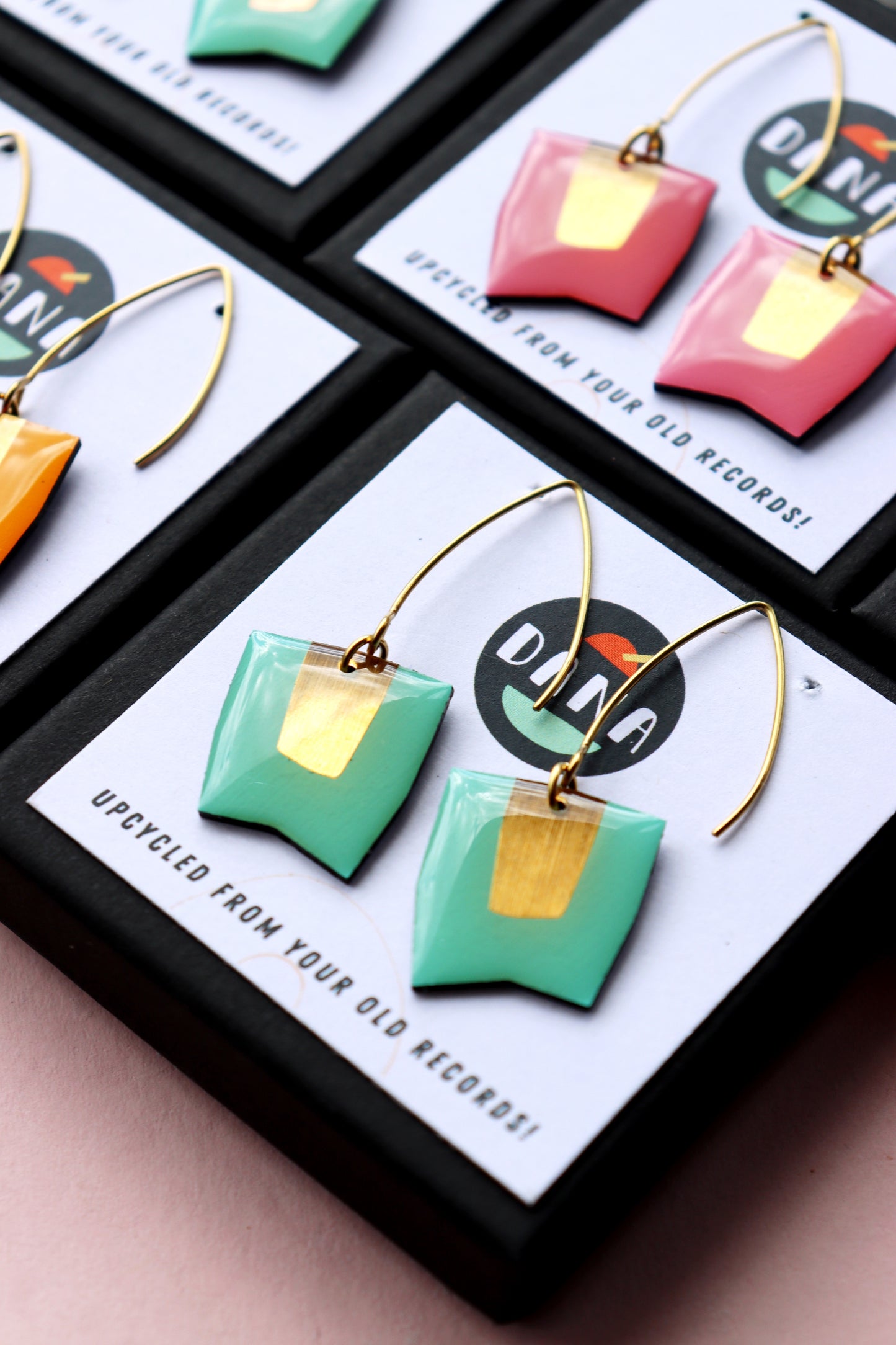 CONNIE in 8 colours with metallic detail / contemporary upcycled chic