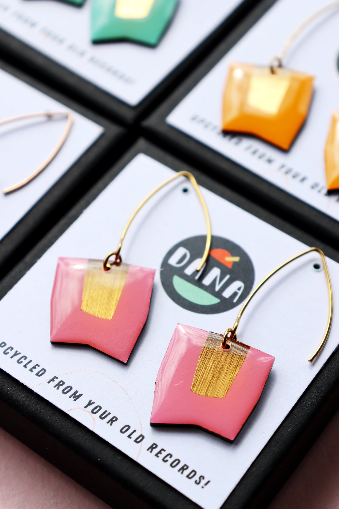 CONNIE in 8 colours with metallic detail / contemporary upcycled chic