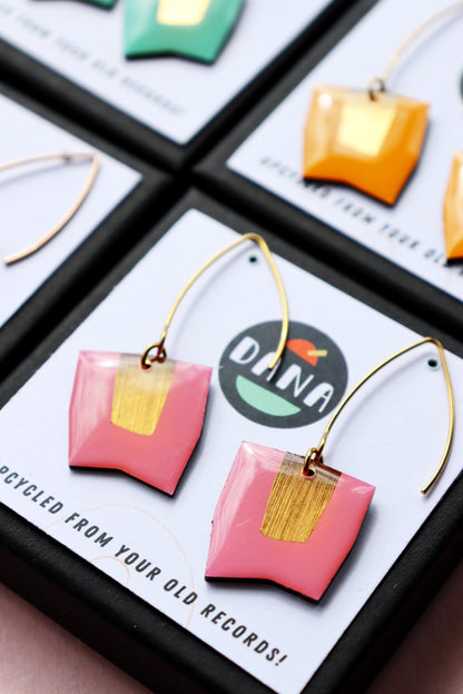 CONNIE in 8 colours with metallic detail / contemporary upcycled chic