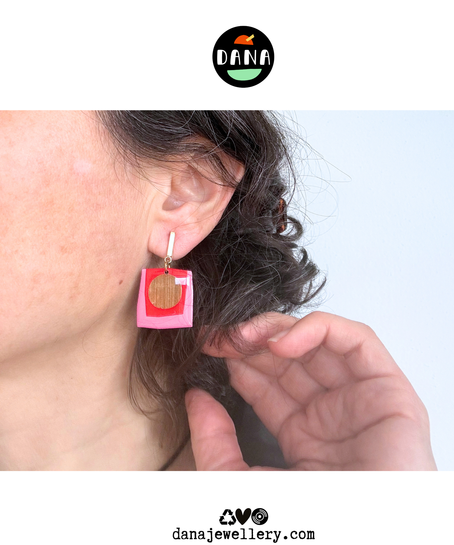BOCA in red, pink, gold