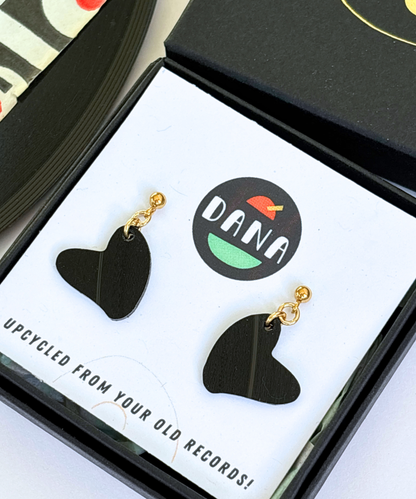 ALL BLACK small hearts | perfect stocking stuffer