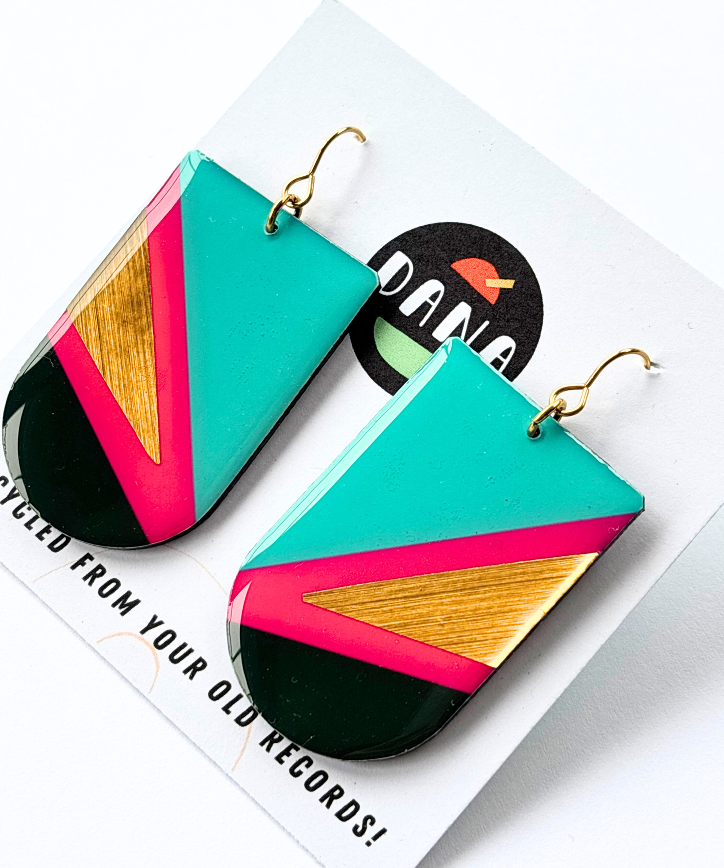 ZIGGY in turquoise, fuchsia, super deep khaki green, gold