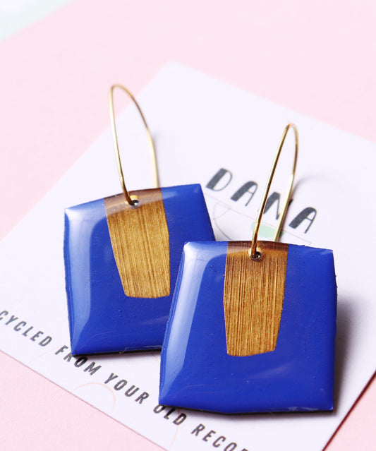 40% OFF LAST PAIR| PATSY in royal blue & gold