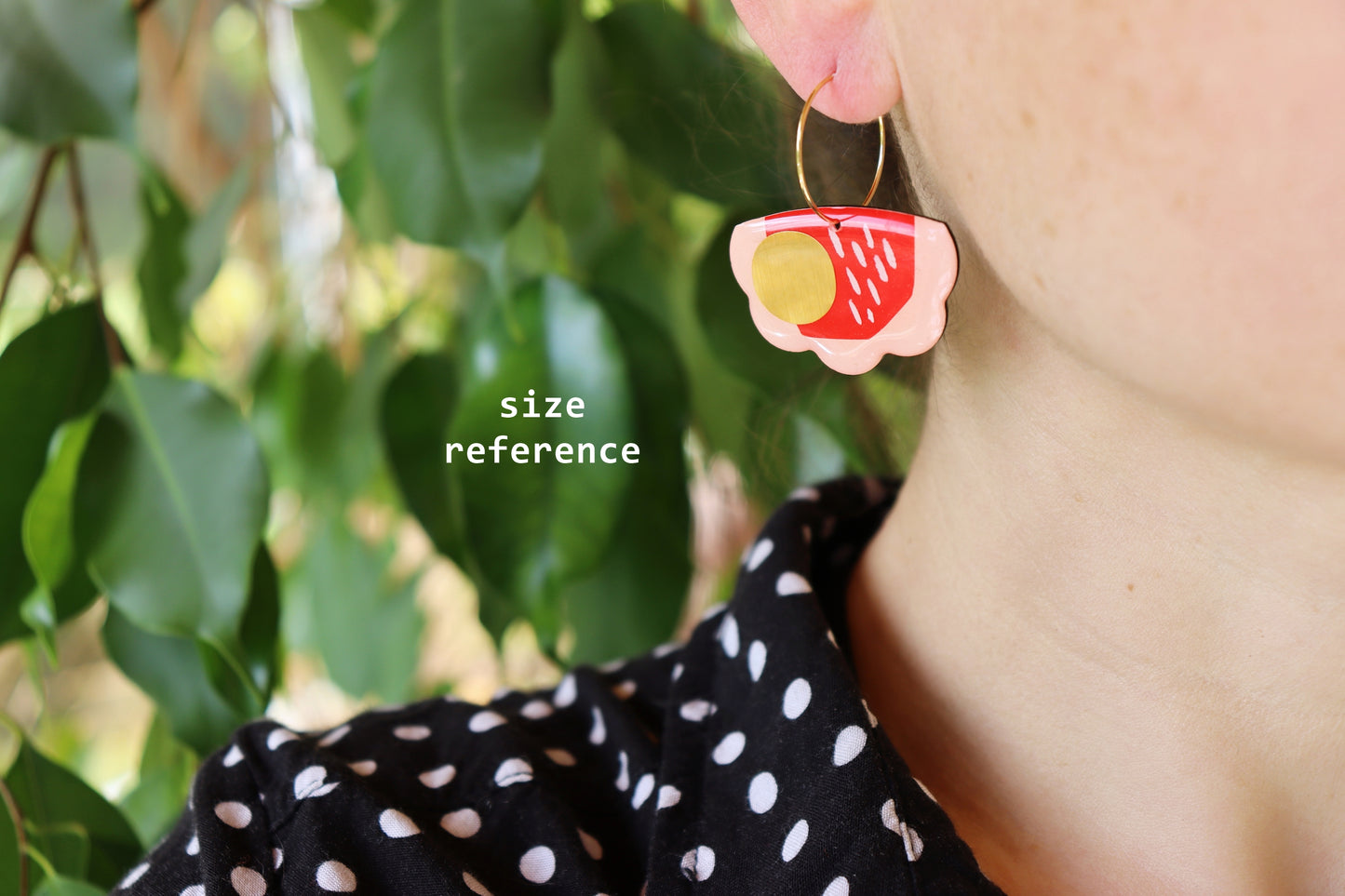 40% OFF / FROUFROU no.3 in yellow with a gold pop / upcycled vinyl record earrings