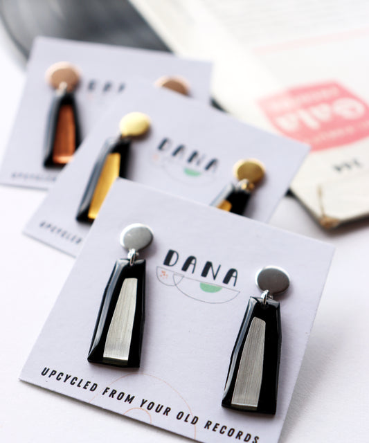 ELLA in black & gold, silver, or copper / contemporary Irish design