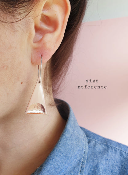 THE TRIANGLES / blue grey & gold